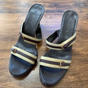 Free item: Aerosols brown sandals